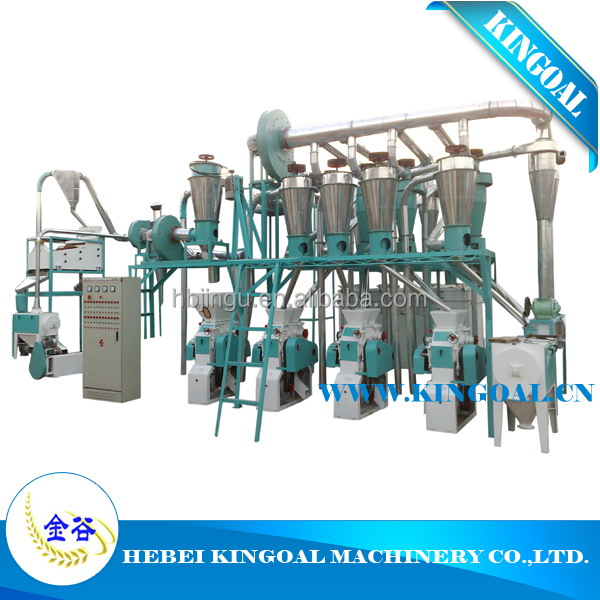 2014 New Product Machine Wheat and maize flour machine with ISO Certification