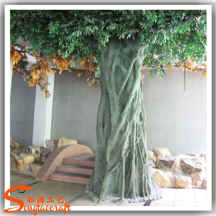 New products 2015 China supplier artificial fake fiberglass tree trunks