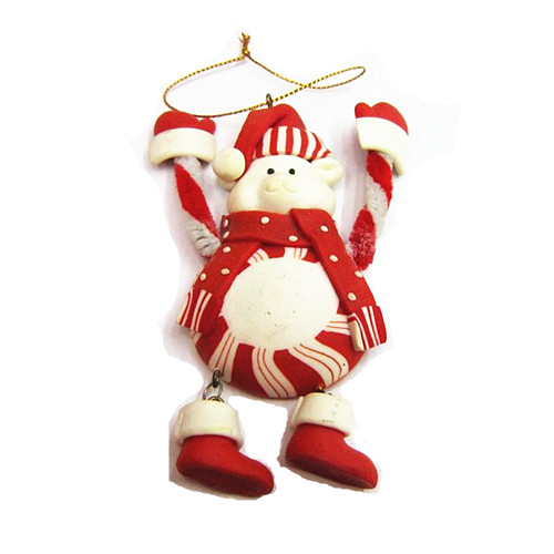 ポリマークレイクマのペンダントペンダントカップルの恋人のクリスマスの飾り仕入れ・メーカー・工場