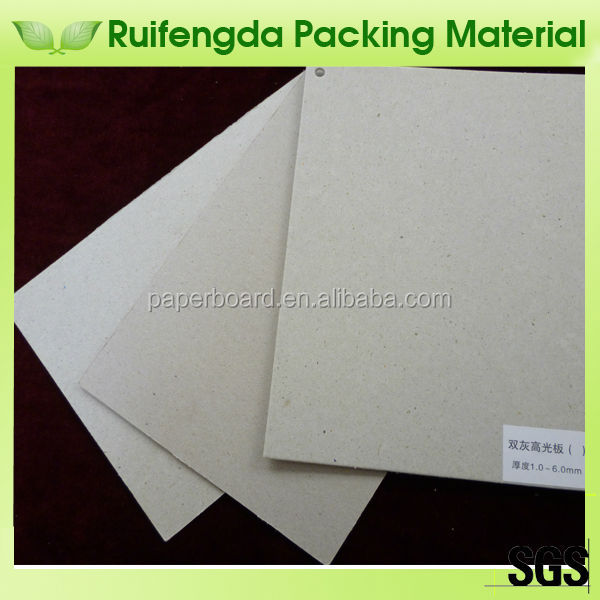 Grey Paperboard For Photo Frame Scale Board