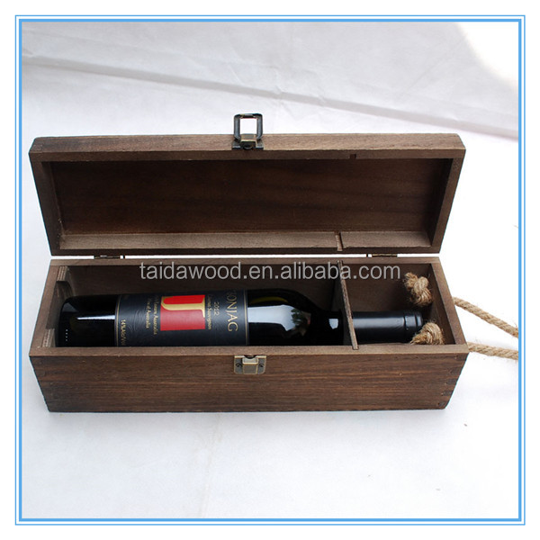 立派な高品質光沢のための木箱単一の木製ワインボックス仕入れ・メーカー・工場