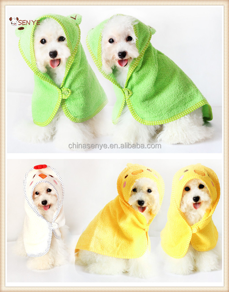 犬の綿たバスタオル動物の形の帽子/卸売かわいい犬のバスタオル仕入れ・メーカー・工場
