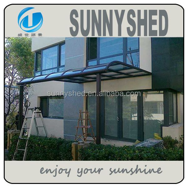 High Snow Load Awning With Aluminum Frame And Polycarbonate Buy