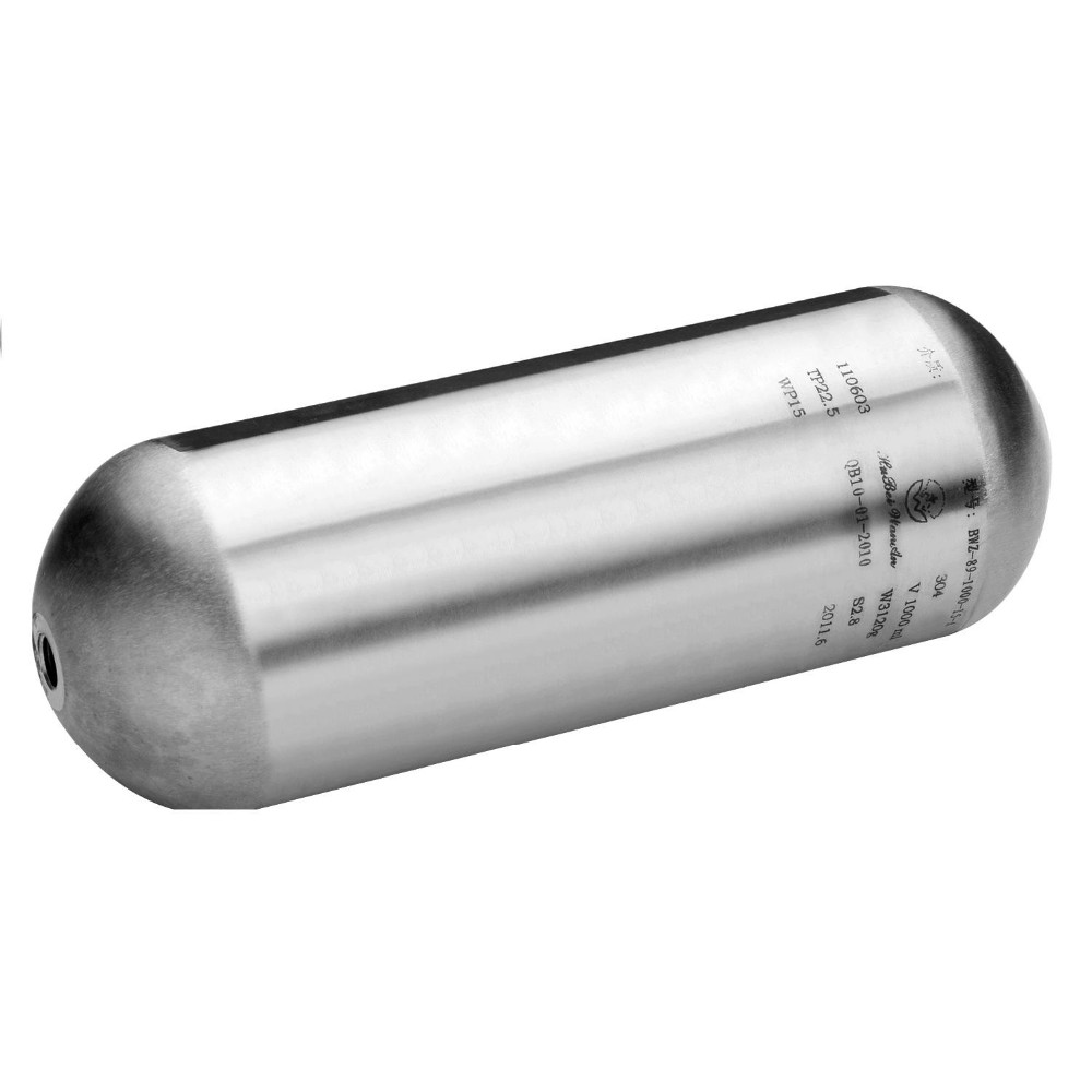 150cm3 316l Stainless Steel Double Ended Sample Cylinder