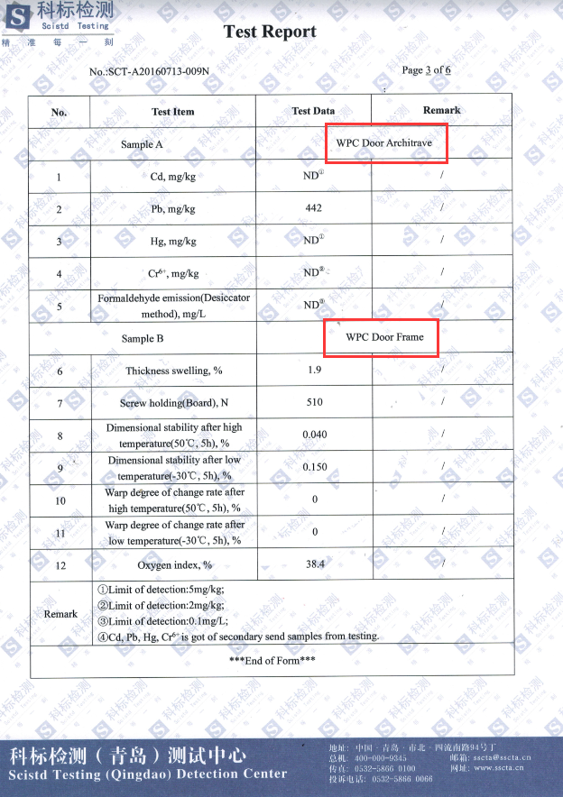 China Suppliers Door Decoration Repair Kicked In Door Frame Jamb