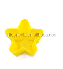 High quality colorful shape silicone molds for microwave cake/cake decorating