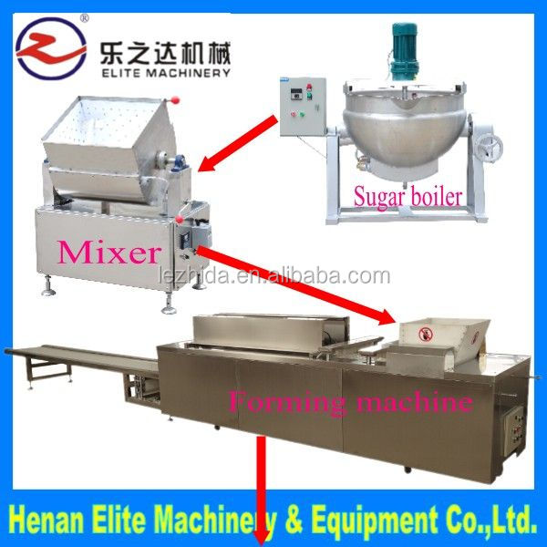 Multi-function healthy snack perfect cutting granola chocolate bar making machine