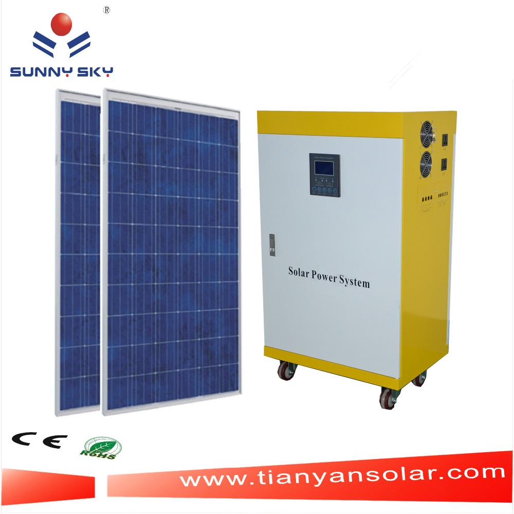 complete 100kw off grid pv solar power system TY082A