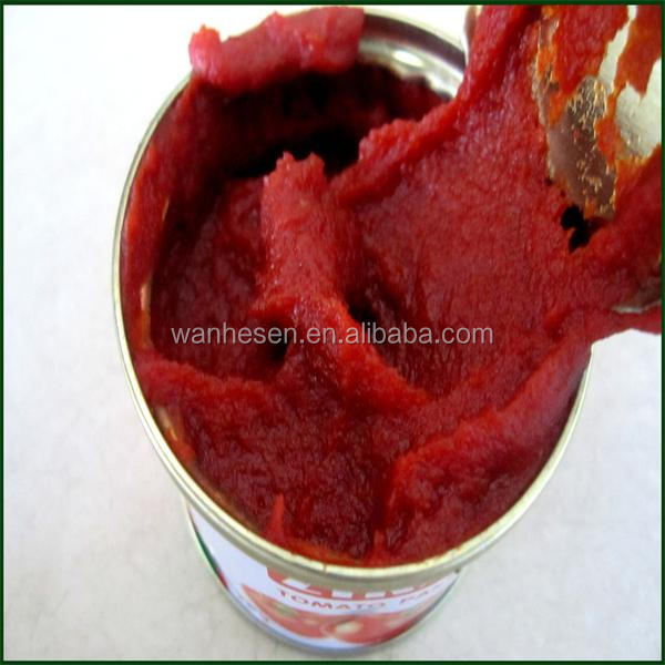 70G-4500G China Hot Sell Canned tomato paste,can tomato paste 28-30% brix