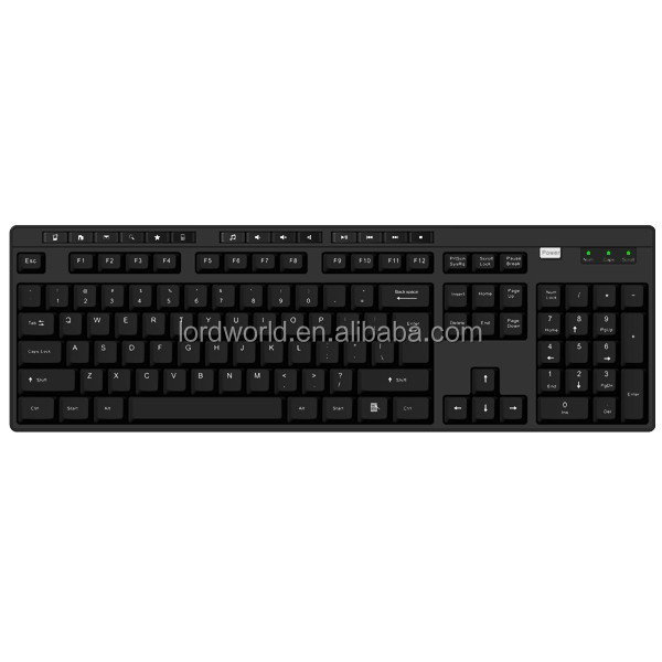 Computer Accessories Multimedia Wireless Keyboard For Mickey Minnie