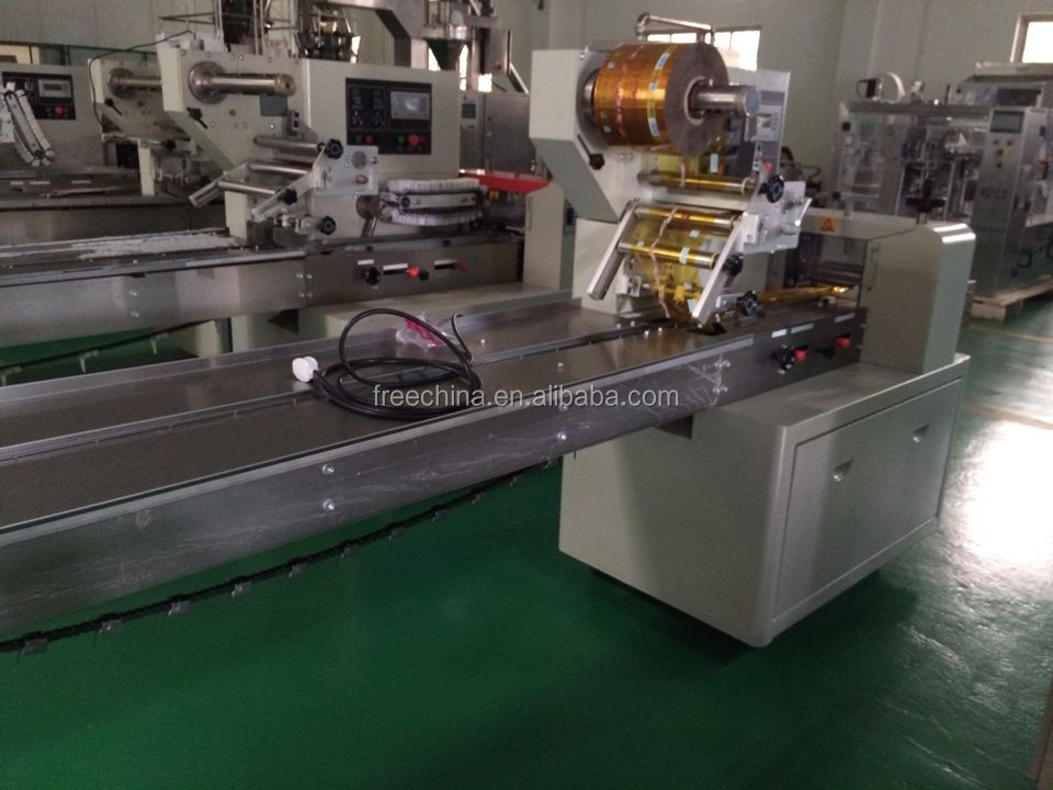 Square chocolate wrapping machines/Automatic chocolate bar wrapping machine