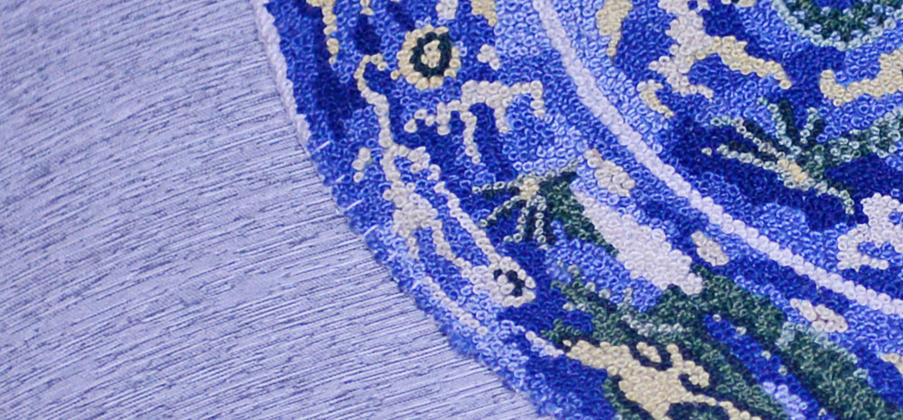 中国手作り青と白の磁器デザインスクエア枕ケースシルク刺繍クッションカバー用ホームデコレーションパーティー仕入れ・メーカー・工場