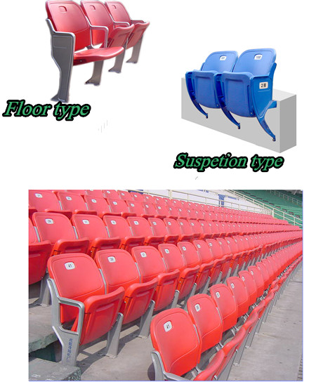 サッカー用広東省スタジアムチェアスタジアムの座席センターホット販売ではスポーツセンター・カラフルなの講堂の座席問屋・仕入れ・卸・卸売り