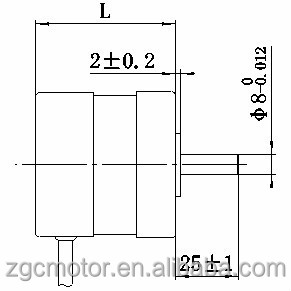 ブラシ レス dc モータ OD57mm 57DMW115-3640 36 ボルト 4極170 ワット仕入れ・メーカー・工場