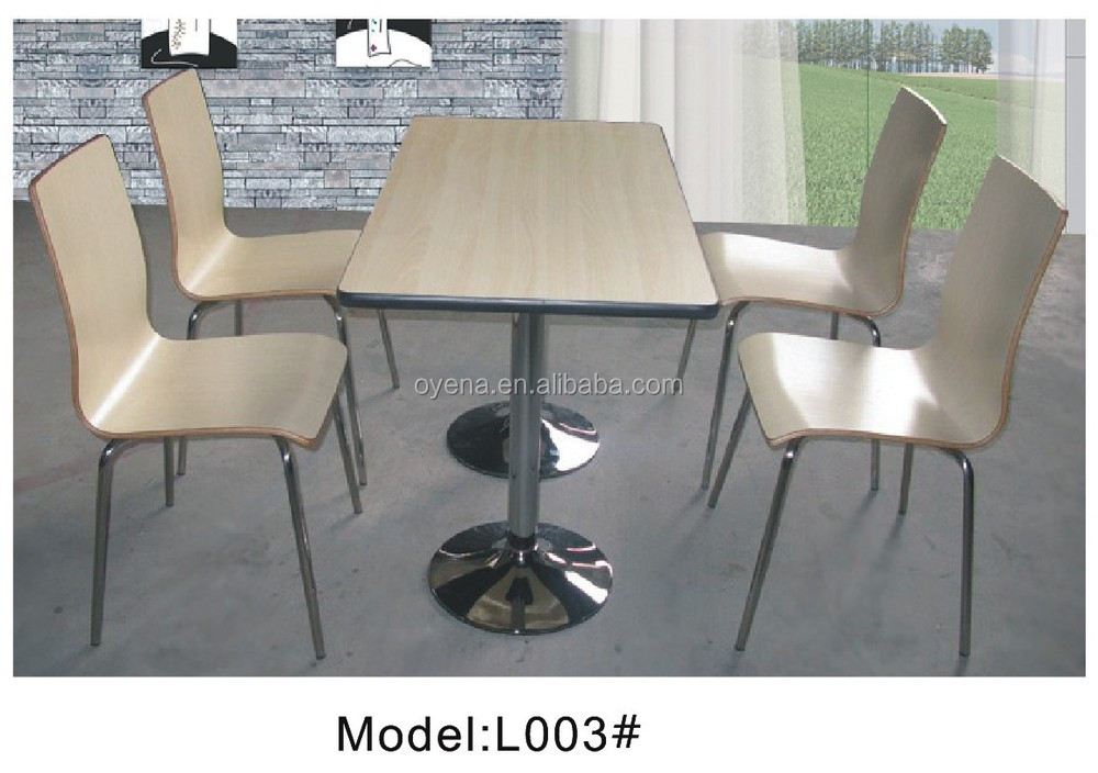 テーブルと椅子ファストフードレストランのために仕入れ・メーカー・工場