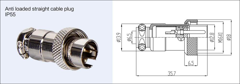 Gx16m165航空ケーブルコネクタピンの金属コネクタplug+socketカプラー仕入れ・メーカー・工場