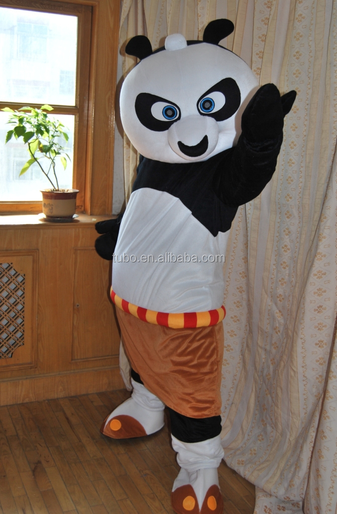 2015熱い販売、 カンフーパンダ良い価格、 有名な漫画のスターカンフーパンダ豪華な衣装仕入れ・メーカー・工場