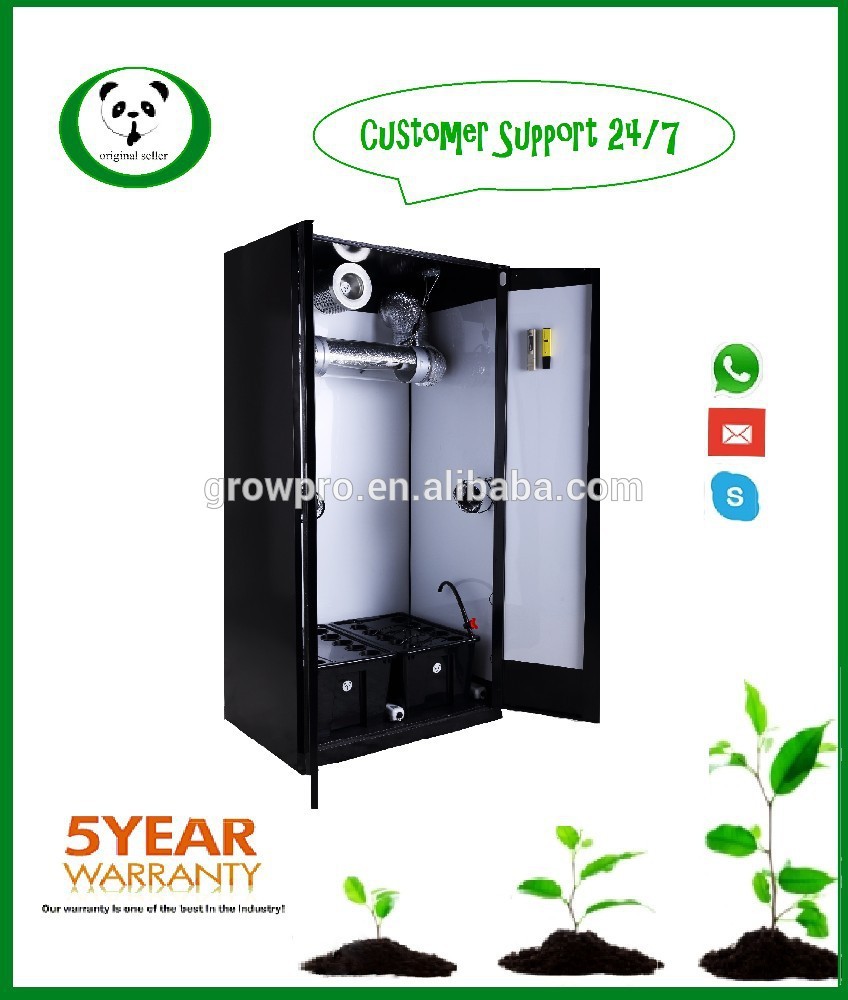 Ebb and Flow Hydroponic Systems Hydro Grow Cabinet Indoor Garden Box ...