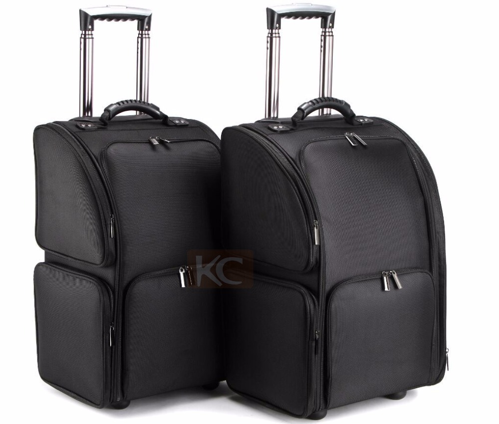 Nylon Trolley Suitcase For Hairdressing Salon Hairdressing Case