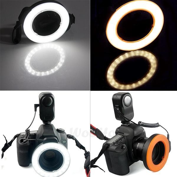 48pcs Led Macro Ring Flash Light For Canon 60d 7d 6d 5d Mark Ii 5d3 70d