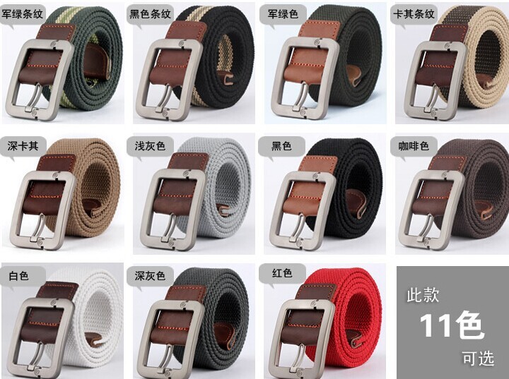 Men's Belts Fashion Casual men belt buckle canvas PU fashion canvas belt for men,drop shipping Men's Belts Fashion Casual men belt buckle canvas PU fashion canvas belt for men,drop shipping