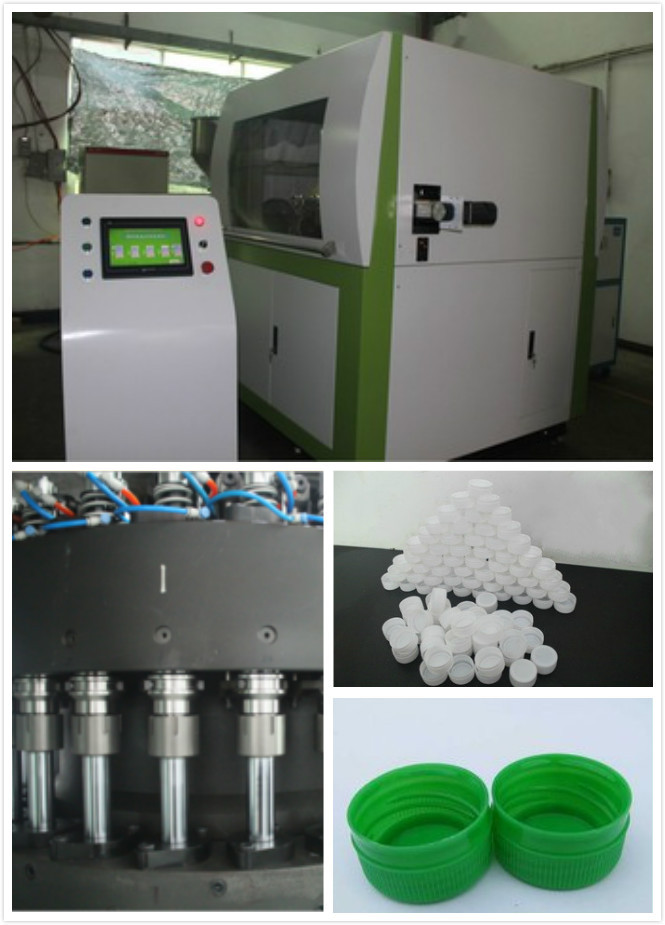 32- キャビティisoフル- auromaticプラスチックボトルキャップ圧縮成形機仕入れ・メーカー・工場