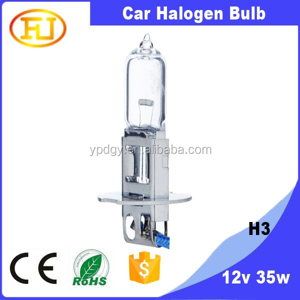 Super White Light 12V H4 P43t HIR xenon bulb 12v 35/35w motorcycle halogen bulb