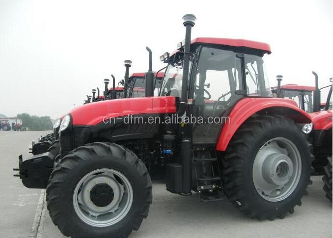 New Discount Dongfeng 60hp 4wd Farm Tractor With Backhoe And Loader