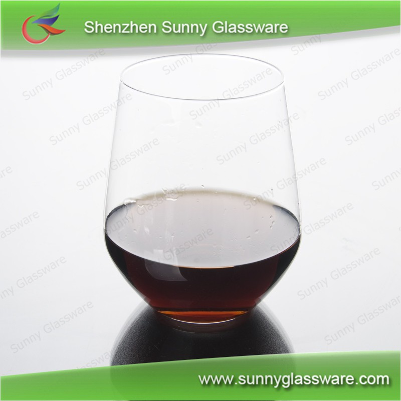 Hot sale crystal whiskey glass rocking whiskey glass