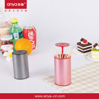 中国ノベルティギフトd457-sg家庭用食器類自動プラスチックつまようじの容器仕入れ・メーカー・工場