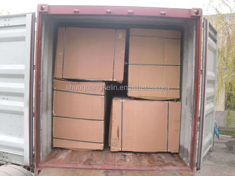 1220x2440x18mm in pallets packing