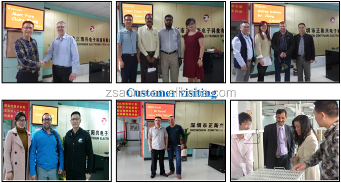 customer visiting