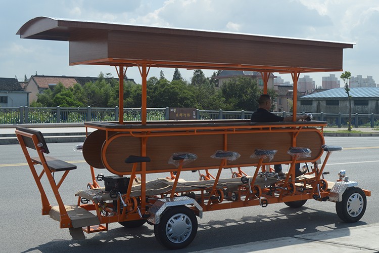 Electric Mobile Beer Bike Party Electric Bicycle for 15 Seater
