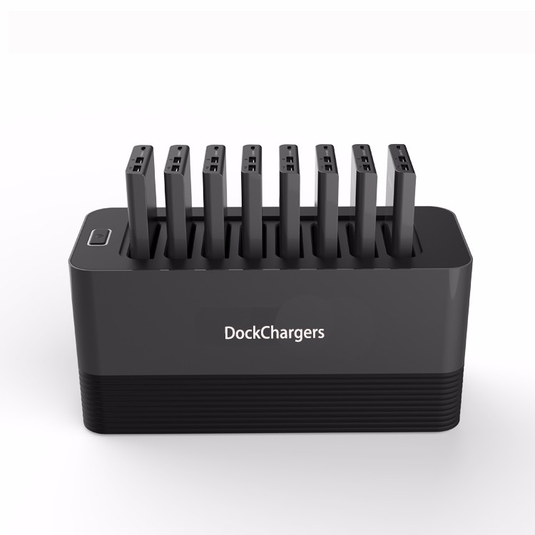 DOCKCHARGER New arrived power bank cell phone restaurant charging station with 80000mAH battery capacity - ANKUX Tech Co., Ltd