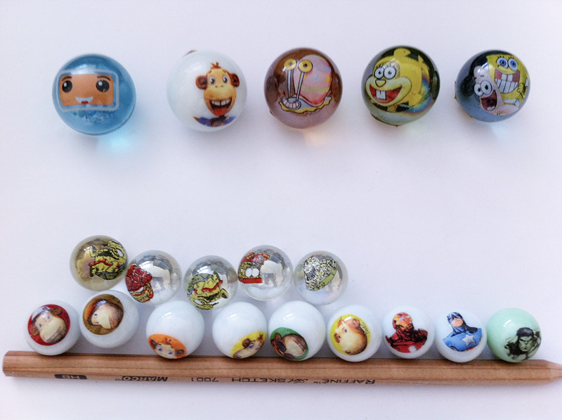 printing glass marble