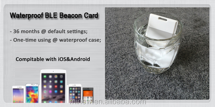 アンドロイド・ios9ibeacon/ビーコン長寿命ビーコンタグカードモジュール仕入れ・メーカー・工場