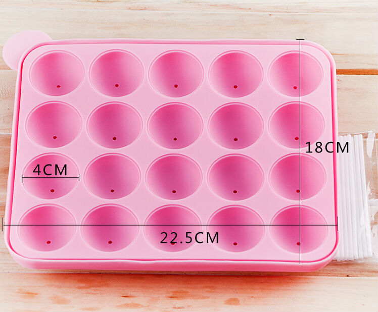 FDA Standard 20 lollipop silicone mold Lollipop Sticks