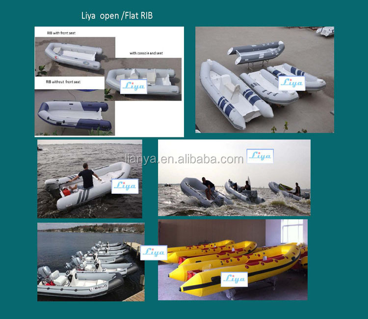 Liya2-8.3mインフレータブルゴムビニールゴムモーター付きボートモーターインフレータブルボート用販売仕入れ・メーカー・工場