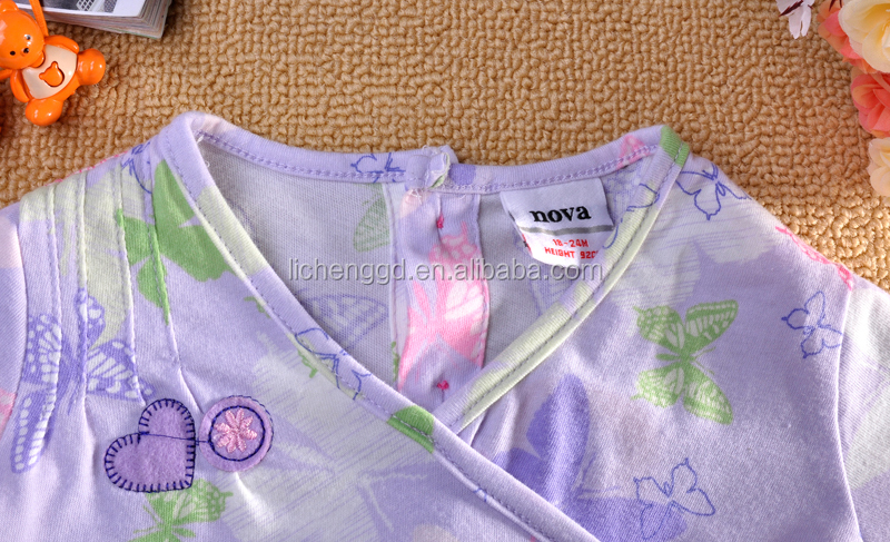 (h1786) 紫色12m-5y新星の子供の夏のファッションドレス韓国スタイルの服問屋・仕入れ・卸・卸売り