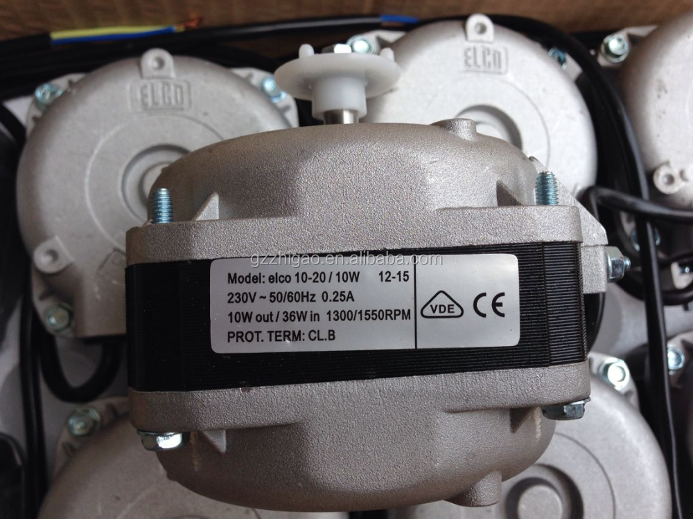 elco shaded fan motor 5/10/16/18/25W for condenser and evaporator, View