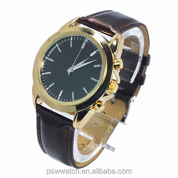New arrival genuine leather wrist watch fashion quartz watch