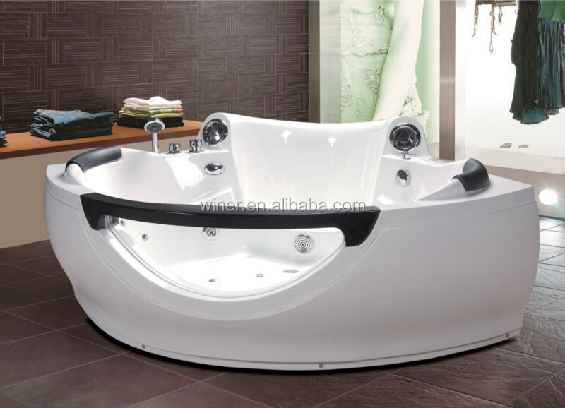 2016 Luxury Cheap 2 Person Freestanding Whirlpool Massage Shallow