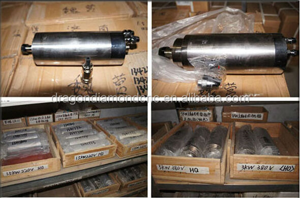 高品質3キロワットスピンドルモータ/water冷却cncルータ用スピンドル仕入れ・メーカー・工場