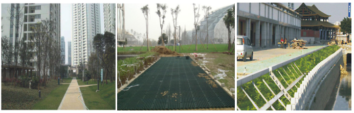 Plastic Grass Paver