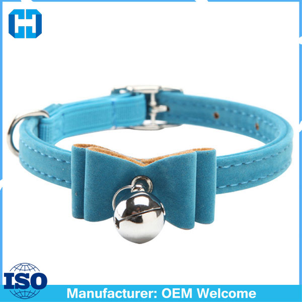 Safety-Elastic-Bowtie-Bell-Cat-Kitten-Collar-Velvet-Bow-Tie-Little-Pet-Neck-Chain-For-Cats (2)