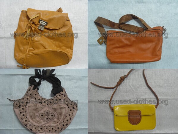 Leather Fashion Second hand designer bags export to Africa