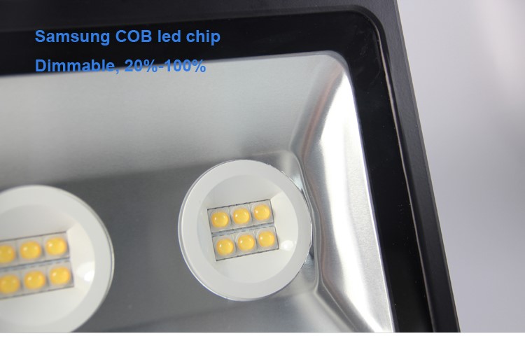 40 ワット 80 ワット 120 ワット調光対応ip66防水洪水light-4年保証サムスン cob led投光器の led洪水 ライト無人仕入れ・メーカー・工場