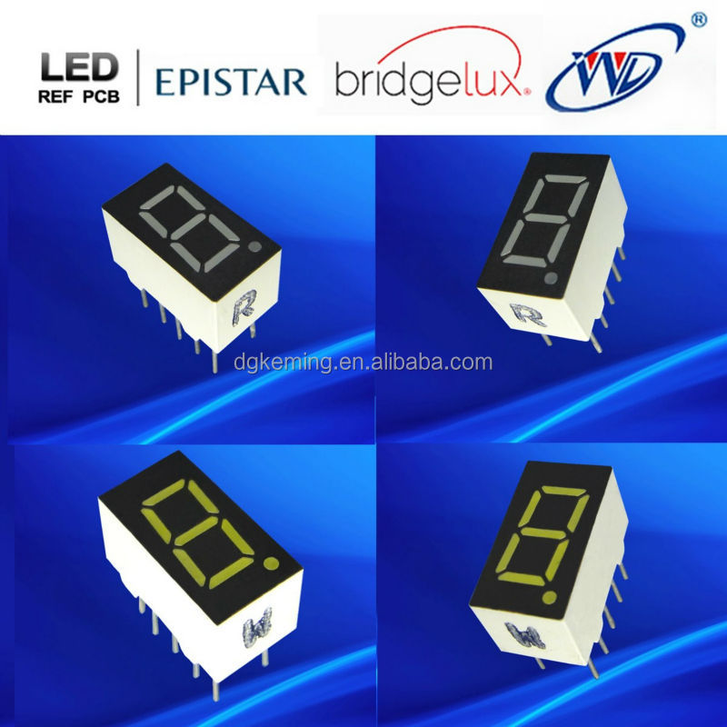 Ali white .3611 single digit ntp digital clock