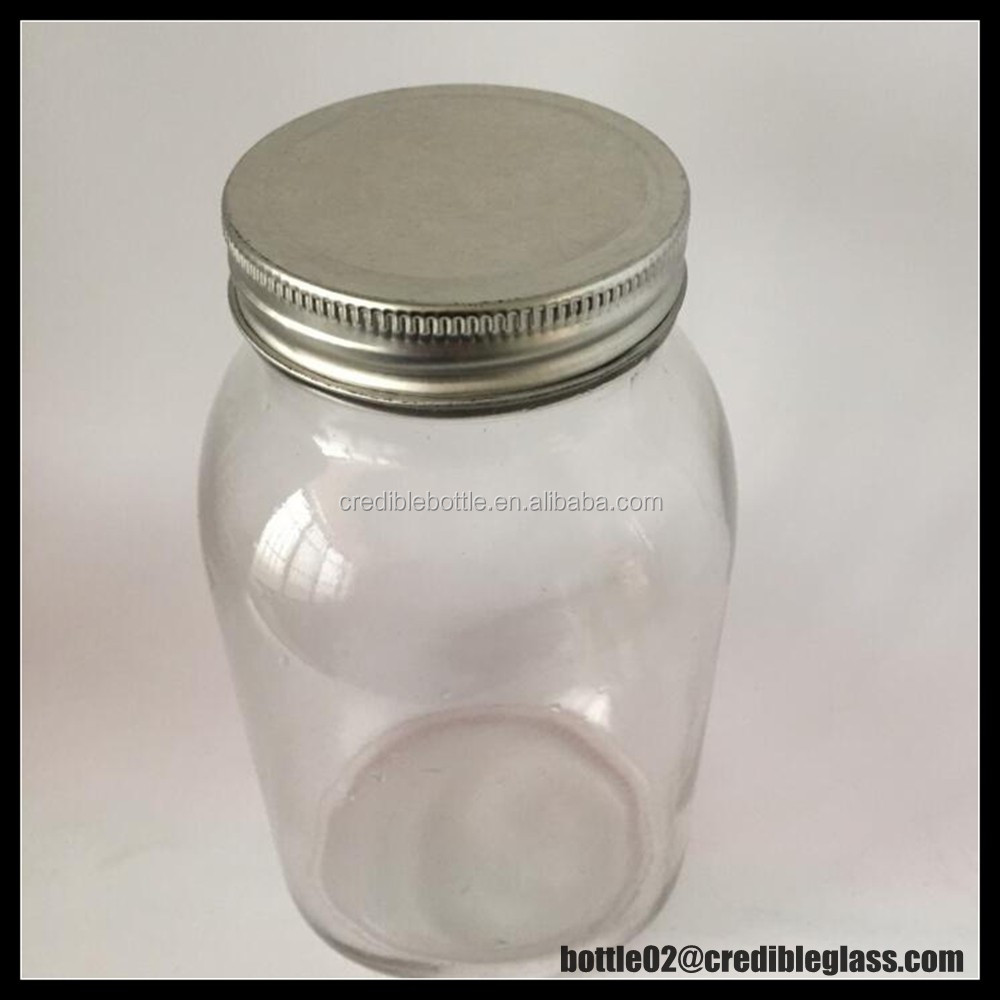 1000ml large food grade glass mason jars glass storage jar