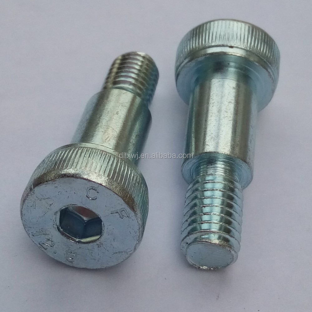 special blue zinc cap head hexagon socket shoulder screws